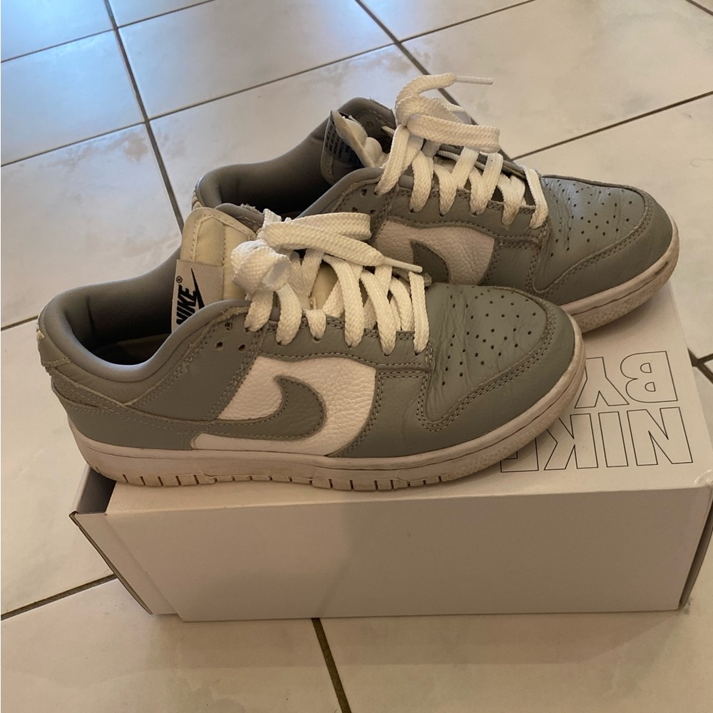 Grey Nike Dunks | Nike By you (custom dunks)